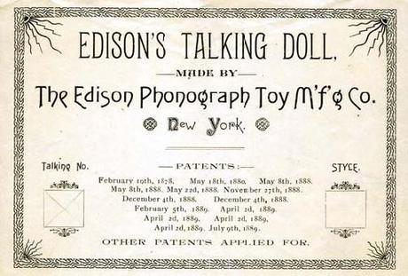 Patente de las muñecas parlantes