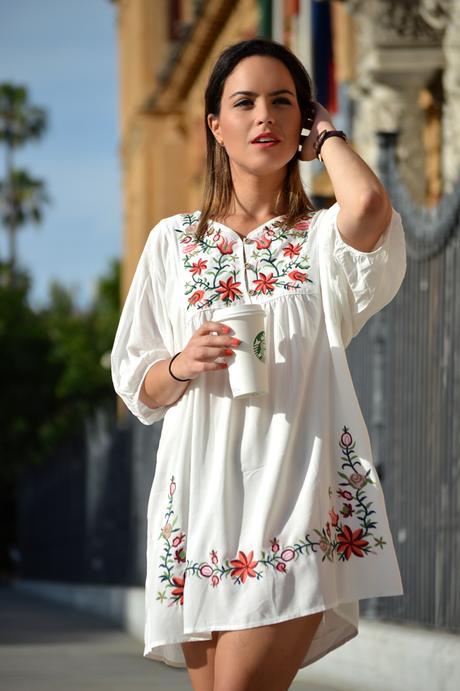 Outfit | Peasant dress