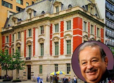 Carlos Slim pone a la venta su mansión de Nueva York