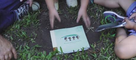 Un libro que puedes plantar para que se transforme en un árbol de nuevo