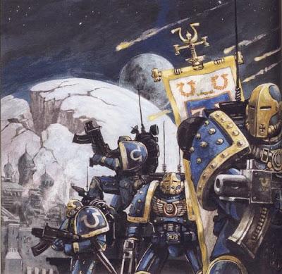 Variantes de MK IV y calcas para los Ultramarines en FW