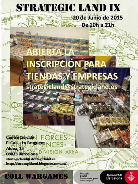 Ya esta abierta la inscripción para empresas,tiendas y clubes en Strategic Land IX‏