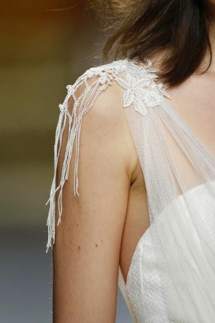 Detalle de vestido de novia Inmaculada García 2016 - Foto: Fira de Barcelona