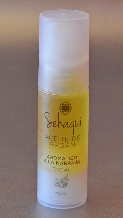 Aceite de Argán aromático a la Naranja de SEHAQUI – una delicia para el cuidado del rostro
