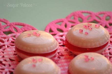 Macarons de chocolate blanco y...¡Fresa!