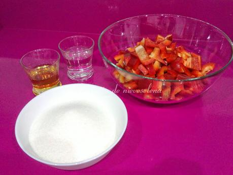 Mermelada de pimiento rojo