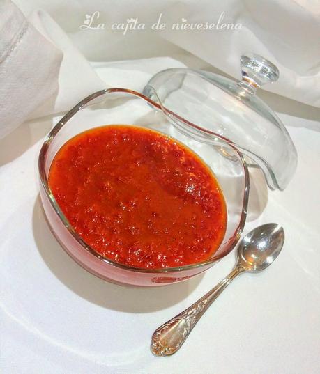 Mermelada de pimiento rojo
