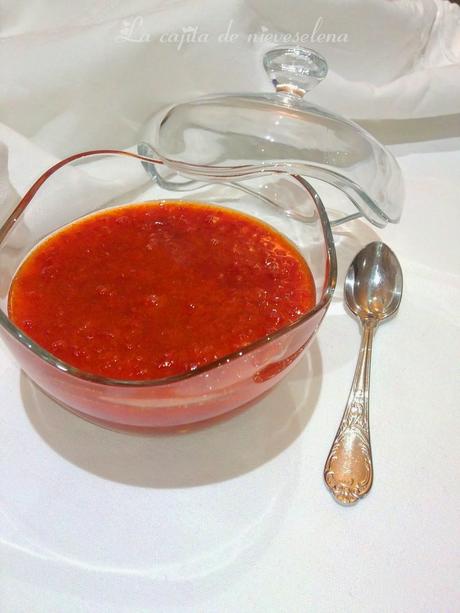 Mermelada de pimiento rojo