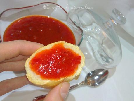 Mermelada de pimiento rojo