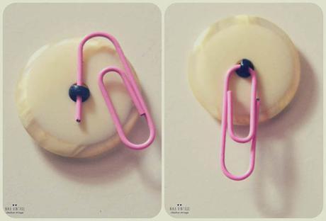 DIY, HAZLO TU MISMO, MARCAPAGINAS, LIBRETA, AGENDA, BOTONES, CLIPS