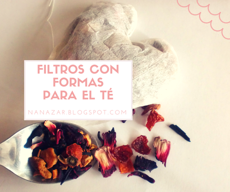 Filtros con formas para el té