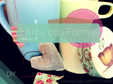Filtros con formas para el té