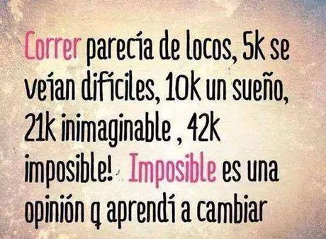 La maratón, algo más que 42,195 kilómetros Evolución natural de un corredor