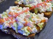 Cocina niños: canapés marineros