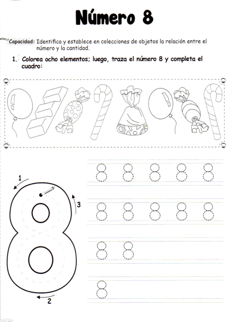 El número 8: 5 años