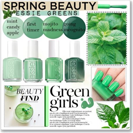 Spring trend: Green nail polish