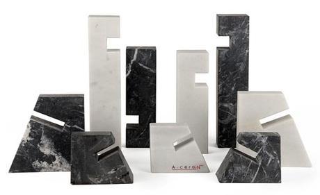 ESCULTURAS DE MÁRMOL DISEÑADAS POR A-CERO