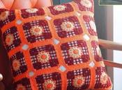 Cojines tejidos crochet gráficos para imprimir