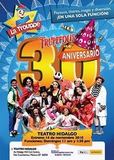 Trupefolis, el único cabaret para niños, se presentará en el Teatro Hidalgo