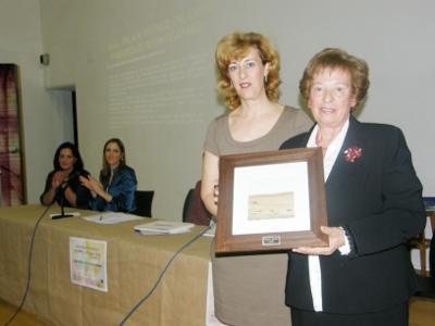 Pilar Pérez, Premio Igualdad 2010