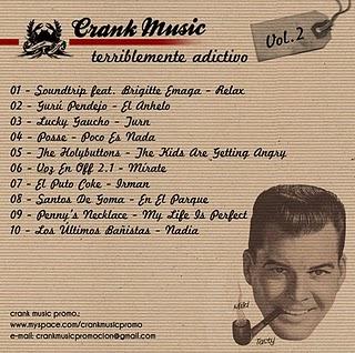 CRANK MUSIC  VOL.2 - TERRIBLEMENTE ADICTIVO