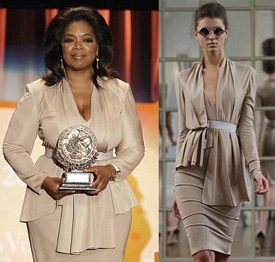 Victoria Beckham se apunta un tanto importantísimo: Oprah Winfrey llevó un diseño suyo