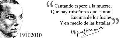 MIGUEL: LA VERDAD INSISTE EN EL VIENTO. Centenario del nacimiento de Miguel  Hernández - Paperblog