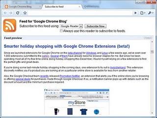RSS Subscription Extension  2.1.2 (Chrome)