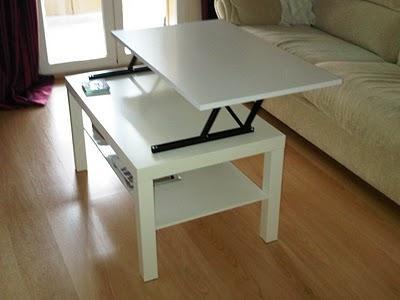 La mesa lack elevable de Monsterrrat