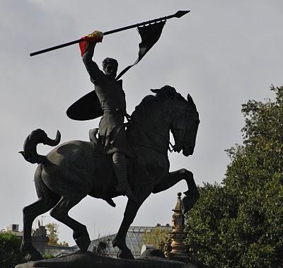 El Héroe hispano, la ciudad que lo nombró, el hispanismo anglosajón y el Arte.