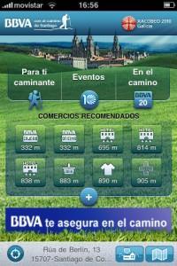 aplicación_BBVA_camino_santiago