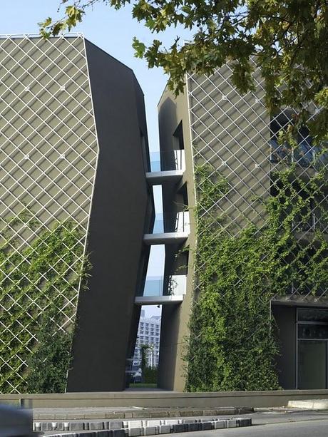 10 formas de integrar la vegetación en arquitectura. Fachada de enredaderas