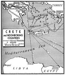 Los ingleses desembarcan en Creta - 02/11/1940.