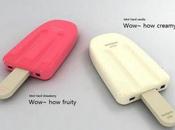 Disco Duro+USB forma helado, MintPass Nata Fresa