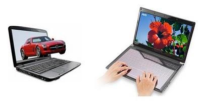 AUO presenta un portátil con teclado solar y pantalla 3D