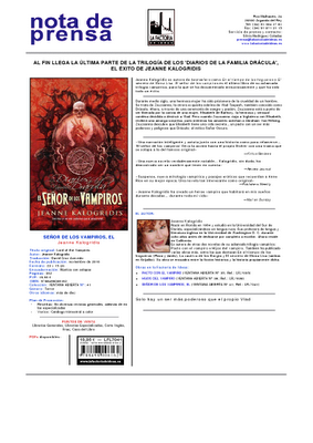 Novedades de Noviembre (I)