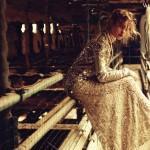 Natalia Vodianova is gold