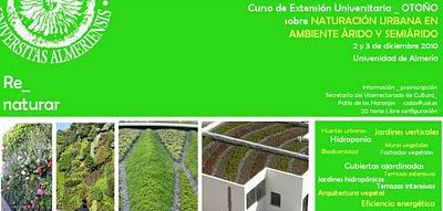 Curso 2-3 diciembre Jardinería Vertical y Terrazas Ecológicas
