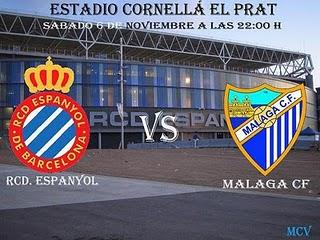 RCD. ESPANYOL  vs  MALAGA CF