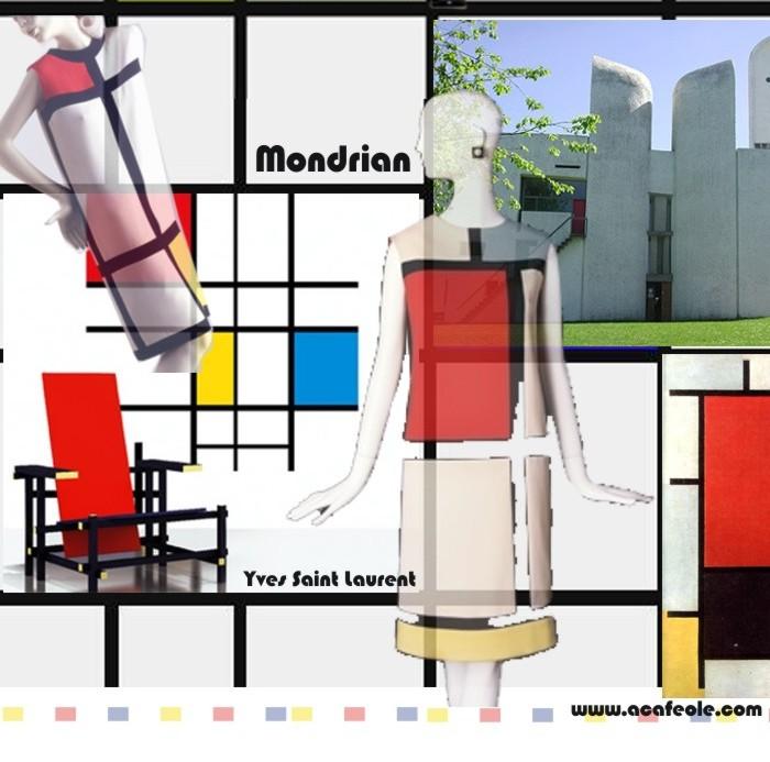 Influencias de Mondrian