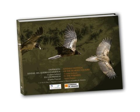 Nuevo libro sobre la dispersión juvenil del quebrantahuesos (Gypaetus barbatus) en los Pirineos (España-Francia).