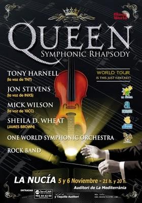 'Queen Symphonic Rhapsody': La gira arrancó en La Nucía (Alicante)