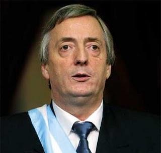 Muerte del ex-presidente de Argentina