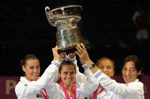 Fed Cup: Italia campeón