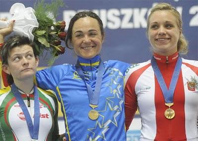 Leire Olaberría se proclama campeona de Europa de omnium