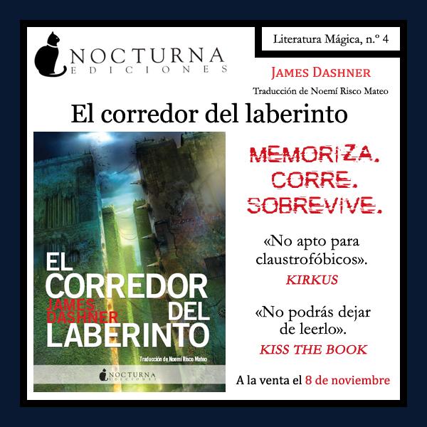 Información de 'El Corredor del Laberinto' YA A LA VENTA