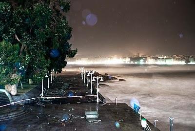 «Becky» golpea duramente la costa gallega