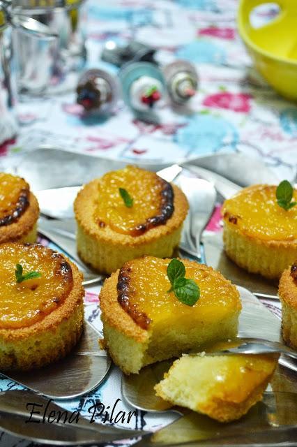 Financiers de limón