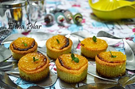 Financiers de limón Financiers de limón