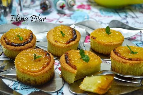 Financiers de limón Financiers de limón